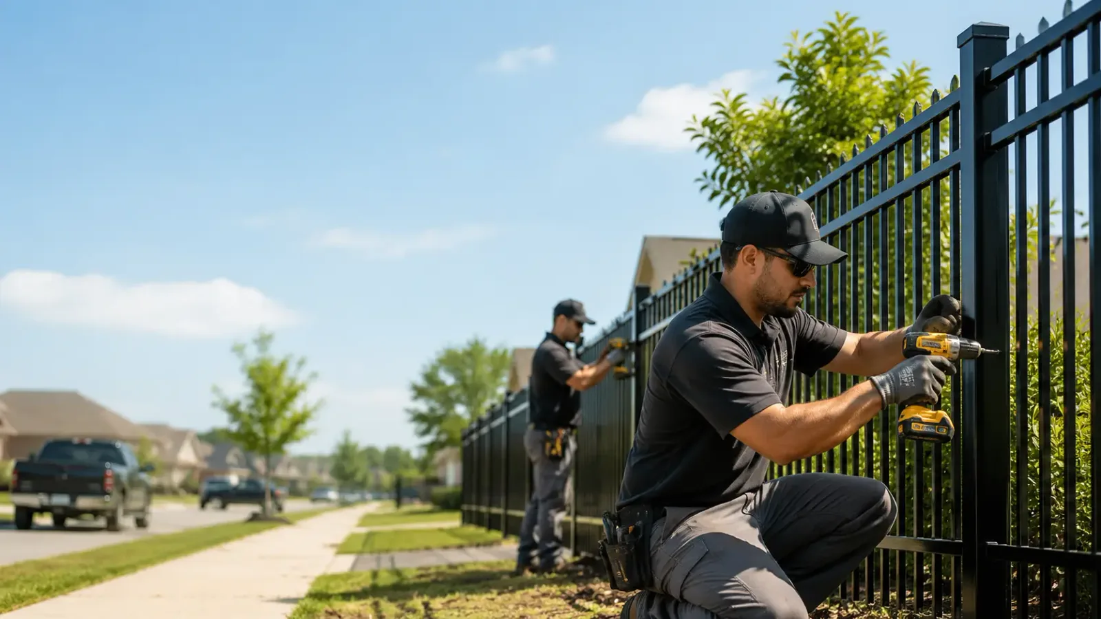 Metal Fence Installation in Ellabell, GA